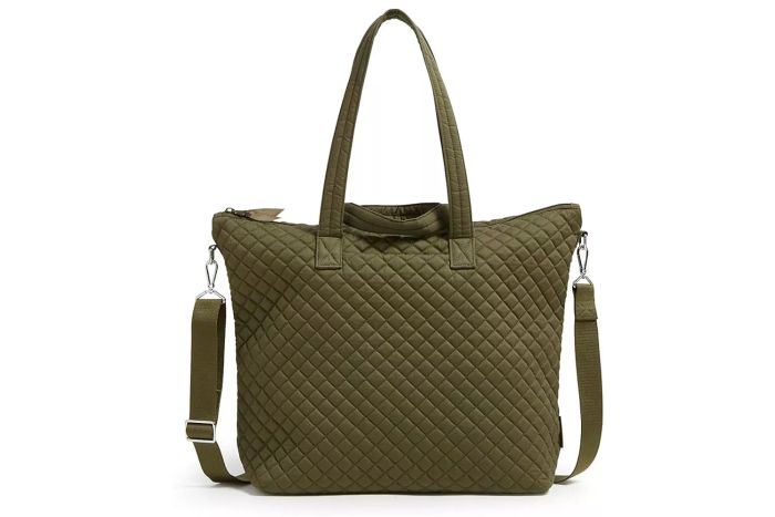 Amazon Vera Bradley Women's Cotton Slouchy Tote Bag