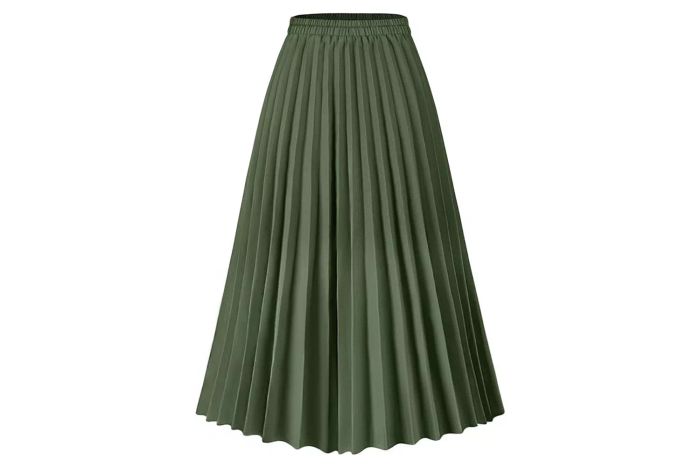 Amazon Basoteeuo High Waisted A Line Skirt