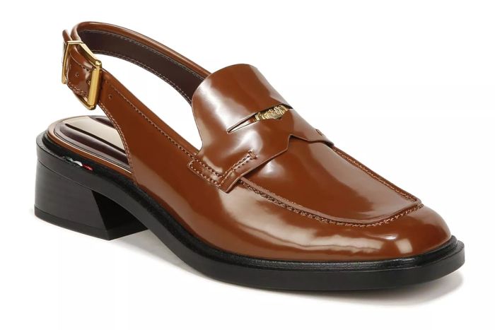 Amazon Franco Sarto Womens Giada Slingback Loafer Heel