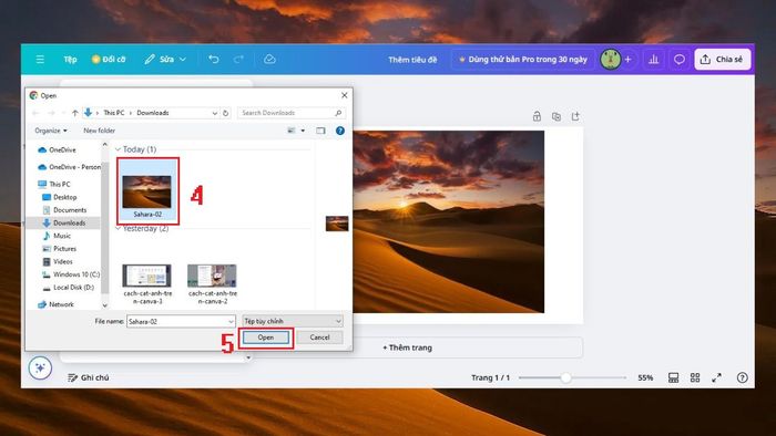 Hướng dẫn cắt ảnh đơn giản trên Canva