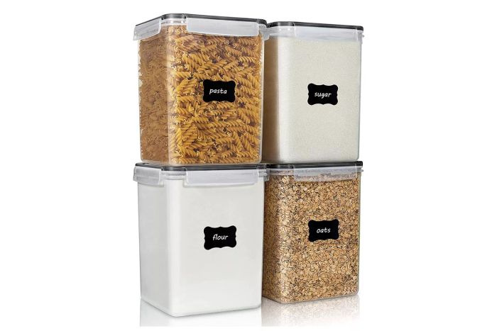 Amazon Prime Day Large Food Storage Containers 5.2L / 176oz, Vtopmart 4 Pieces BPA