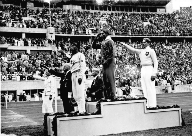Jesse Owens at the 1936 Olympics