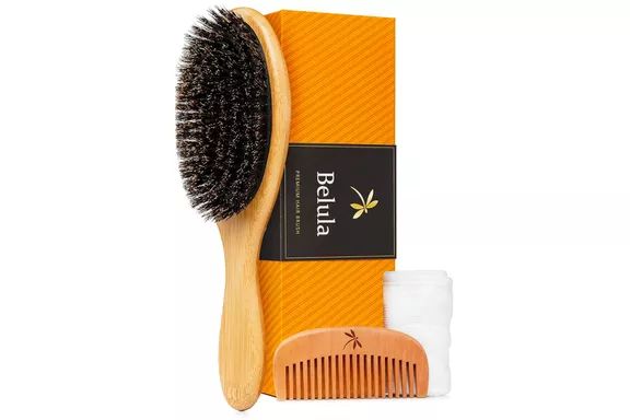 Amazon Belula 100% Boar Bristle Brush