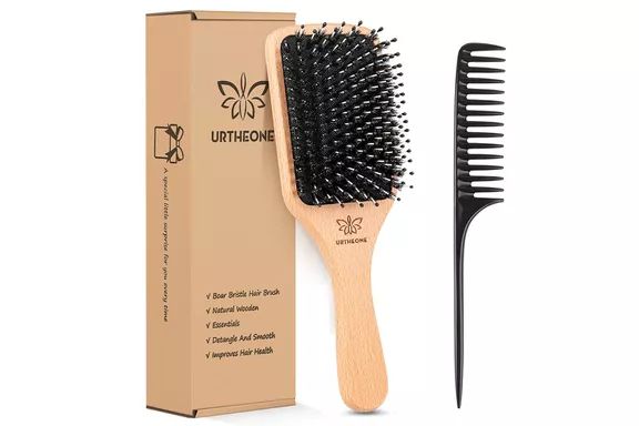 Urtheone Hairbrush Boar Bristle Hairbrush
