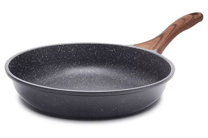 Amazon SENSARTE Nonstick Frying Pan Skillet, Swiss Granite Coating Omelette Pan