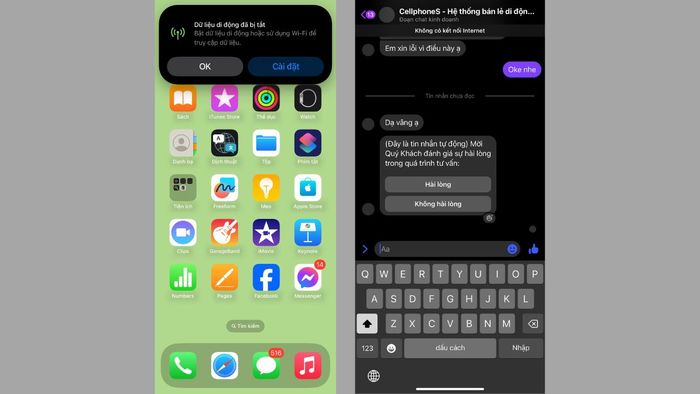 Hướng dẫn chi tiết cách tải sticker trên Messenger ngay trên điện thoại - bước 1