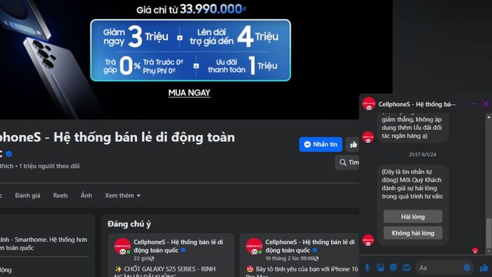 Hướng dẫn tải sticker trên Messenger cho máy tính - các bước 1 và 2