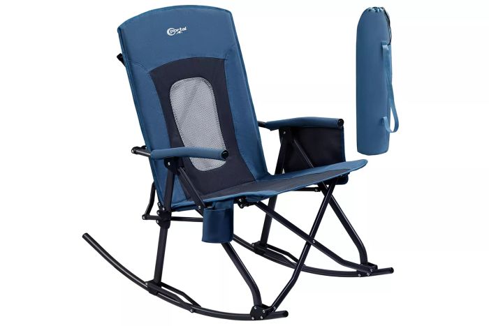 Amazon PORTAL Large Folding Rocking Camping Chair