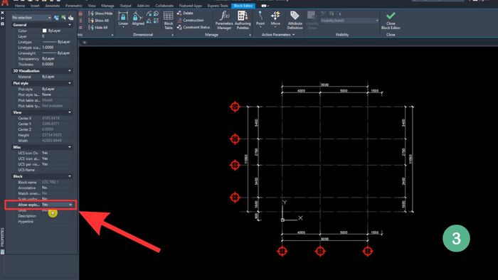 lệnh phá khối autocad
