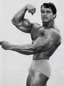 Young Arnold Schwarzenegger
