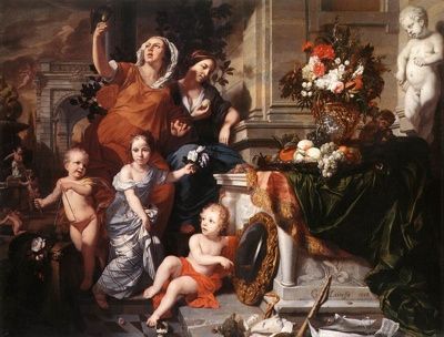 1668 Gérard De Lairesse - Allegory Of The Five Senses
