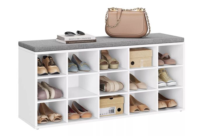 Walmart VASAGLE Shoe Rack Bench
