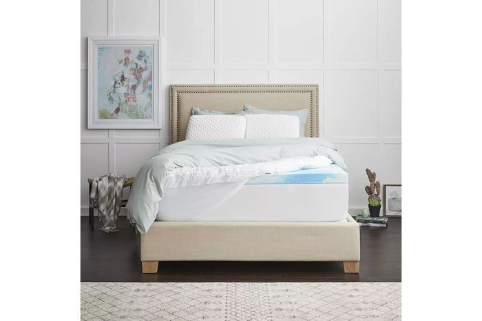 Sealy 4-Inch Chill Gel + Comfort Memory Foam Mattress Topper