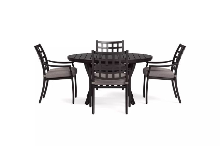 Yardbird Lily 5-Piece Round Outdoor Dining Set