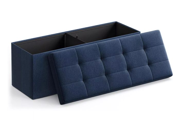SONGMICS Storage Ottoman Bench