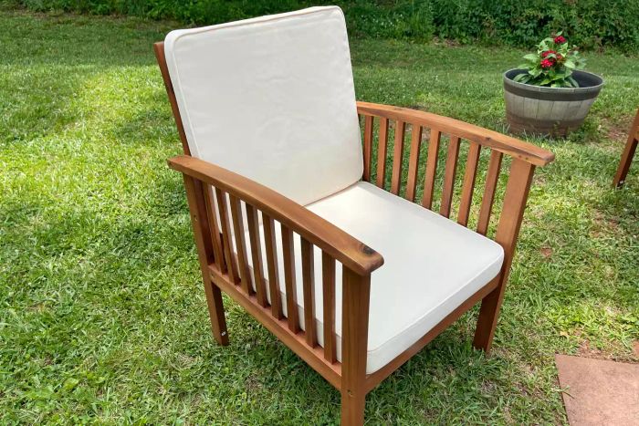 Christopher Knight Home Carolina Acacia Outdoor Sofa Set
