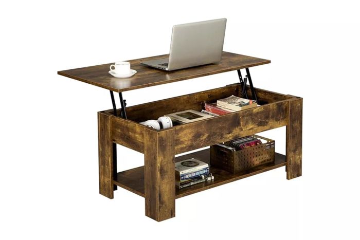 Yaheetech Lift-Top Coffee Table