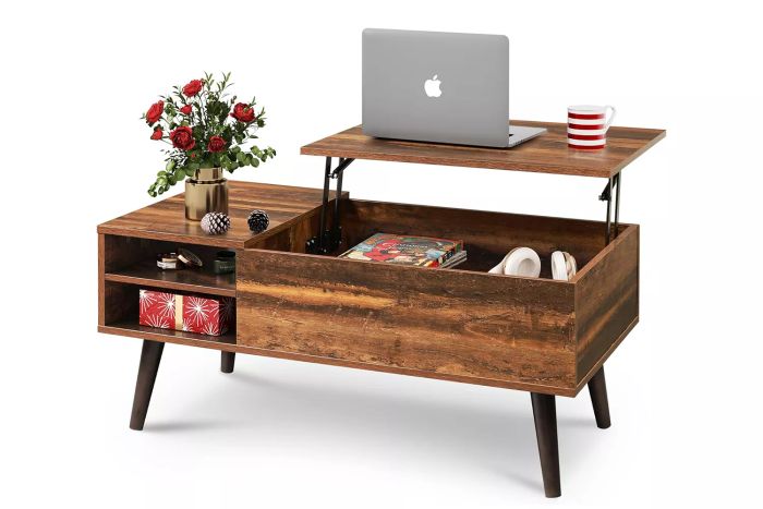 WLIVE Wood Lift-Top Coffee Table
