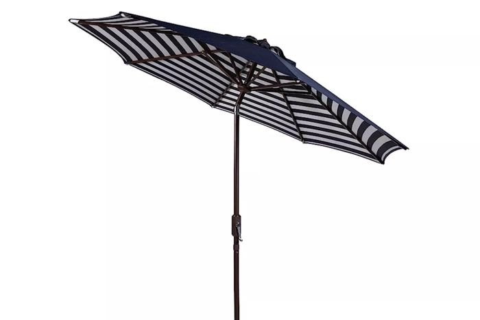 Safavieh 9Ft Athens Inside Out Crank Outdoor Umbrella