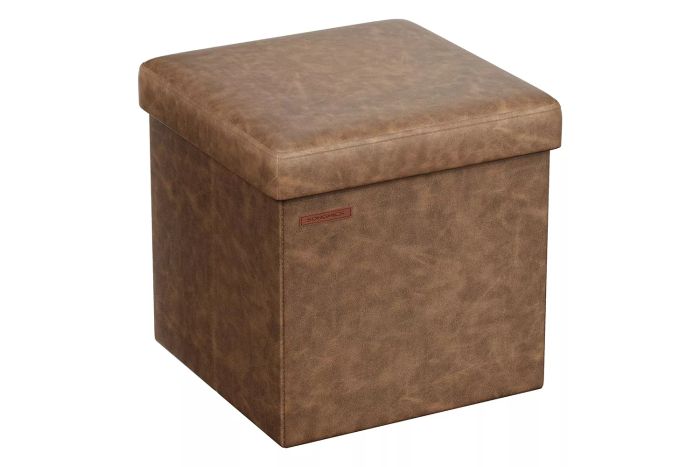 SONGMICS 15-inch Ottoman, a compact and stylish storage solution