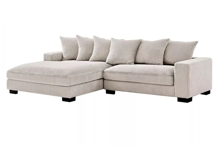 Container Furniture Direct Luxe Oversized Two-Piece Sectional