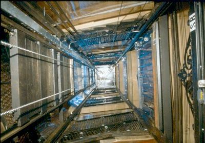 Elevator Shaft View