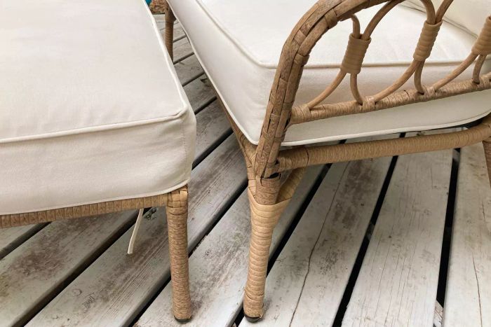 Better Homes & Gardens Willow Sage All-Weather Wicker Outdoor Loveseat & Ottoman Set