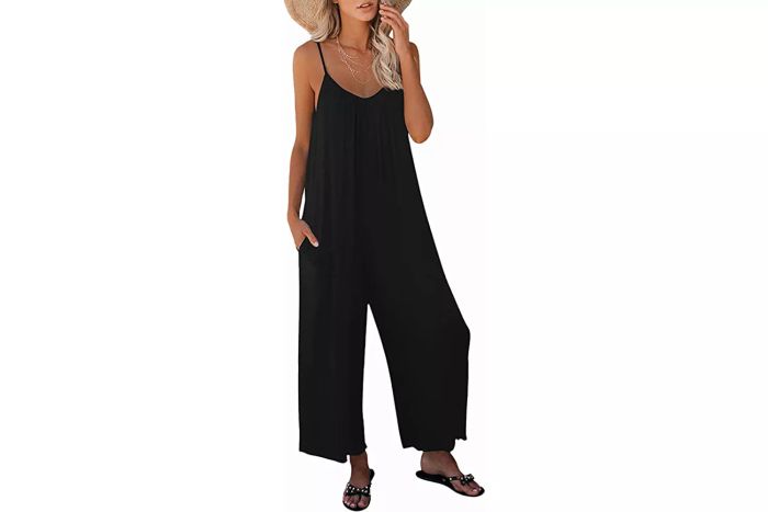 Amazon Snugwind Womens Casual Sleeveless Strap Loose Adjustable Jumpsuits