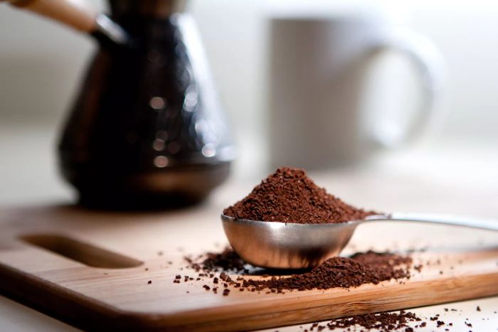 Coffee grounds