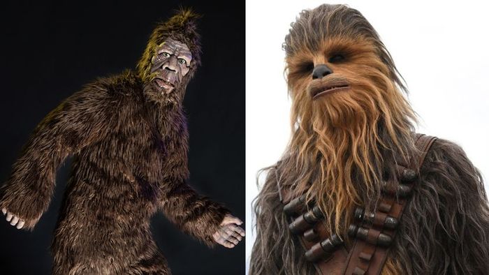 Chewie and Bigfoot
