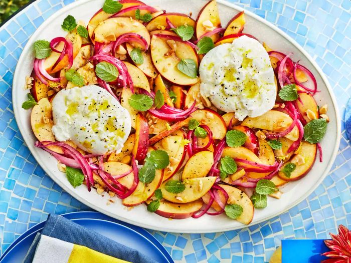 Nectarine-and-Burrata Salad