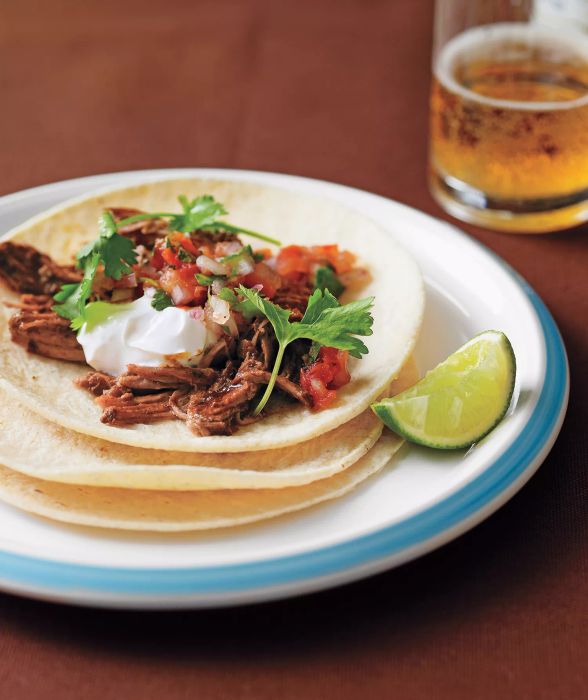 Slow-Cooker Pulled-Pork Tacos