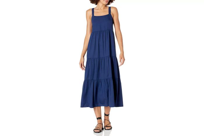 The Drop Women's Britt Tiered Maxi Tent Dress on Amazon