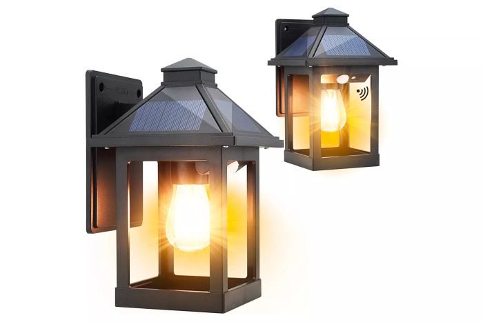 Amazon Cyhkee Solar Wall Lantern