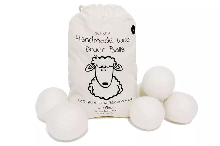 Wool Dryer Balls XL 6-Pack - 100% Pure New Zealand Wool