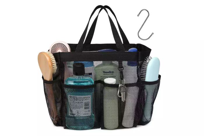 F-Color Mesh Shower Caddy Portable Upgrade - Perfect for on-the-go organization