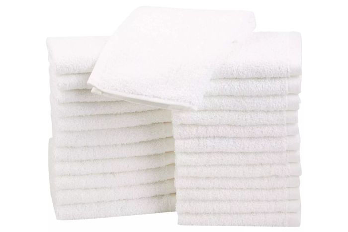 Amazon Basics Fast-Drying, Absorbent Washcloth Set