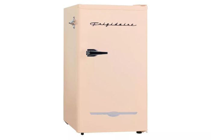 This Frigidaire Retro Compact Fridge with Chiller from Amazon is an ideal choice for a stylish and functional appliance.