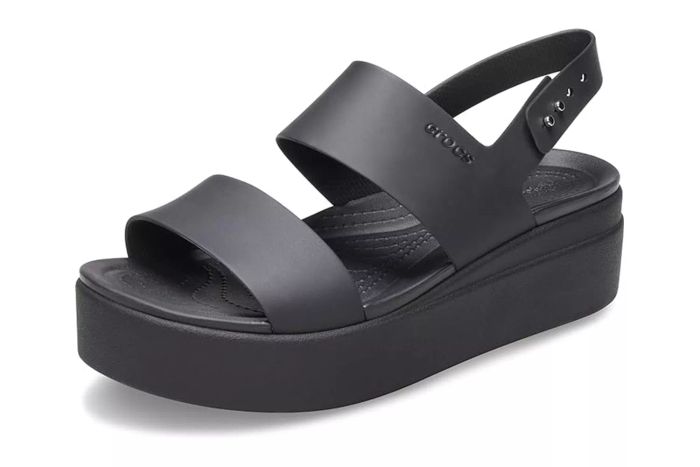 Amazon Women's Crocs Brooklyn Low Wedges