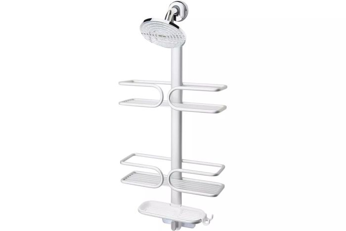 OXO Aluminum 3-Tier Shower Organizer