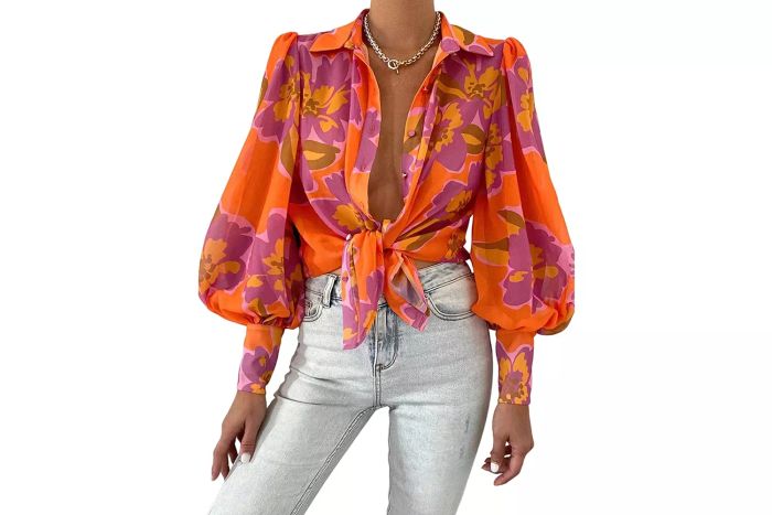 EVALESS Buttoned Shirt