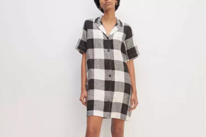 Everlane The Linen Shirt Dress