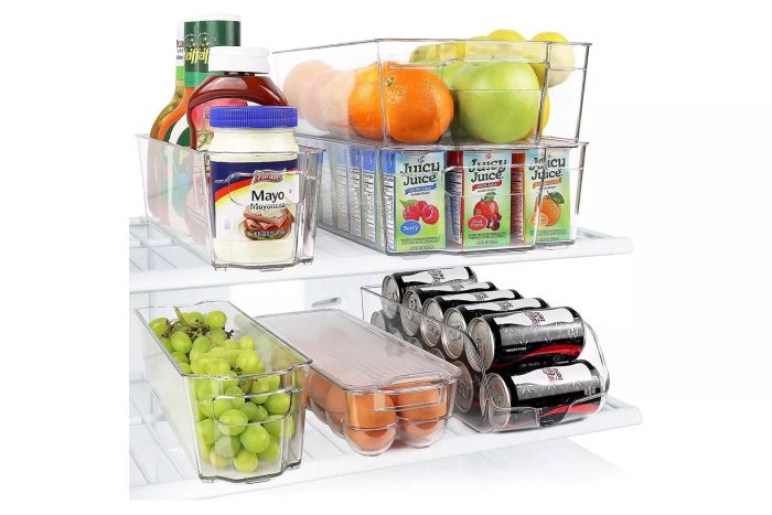 Greenco Refrigerator Organizer Bins