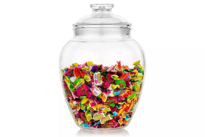 Modern Innovations 128-Ounce Jar for Cookies & Candy with Lid