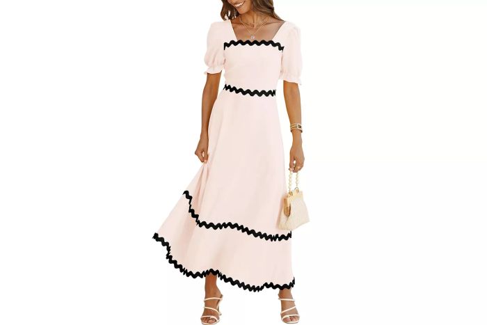 btfbm-2024-summer-square-neck-short-puff-sleeve-dress