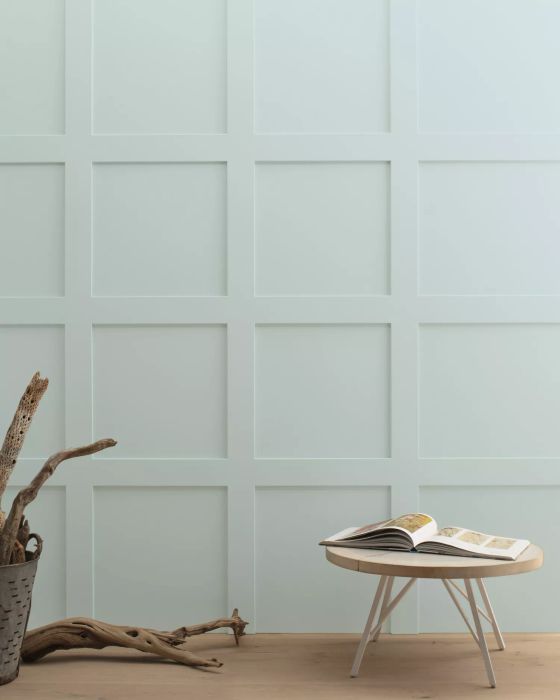 Woodlawn blue applied to a wall