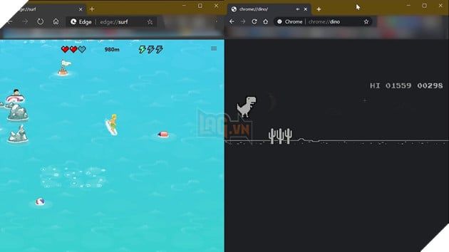 Tựa game Surf đã vượt mặt Khủng long nhờ bản cập nhật cực kỳ ấn tượng và thu hút