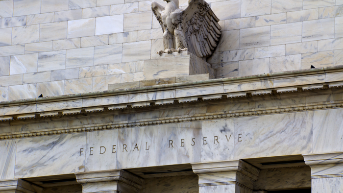 The Federal Reserve's main office.