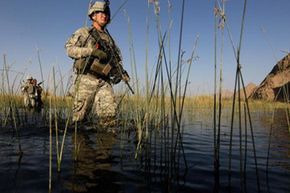 A U.S. Army lieutenant stationed near Kandahar, Afghanistan.
