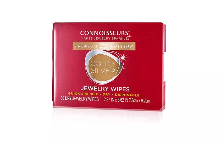 Connoisseurs Jewelry Wipes
